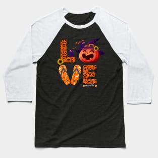 Nanalife Halloween Love Pumpkin Cat Bat - Nana Life Baseball T-Shirt